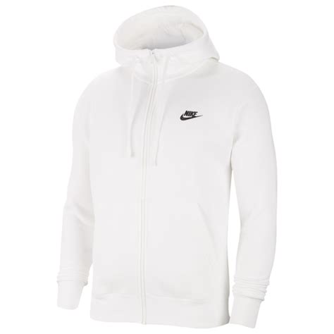 nike hooded zipper schwarz weiß|full zip hoodie men's.